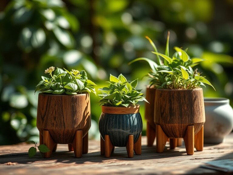 6 Best Modern Plant Stands for Small-Space Gardens