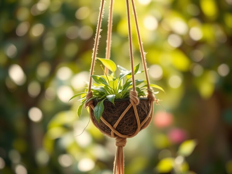 6 Vertical Steps to Prepare a Simple DIY Plant Hanger